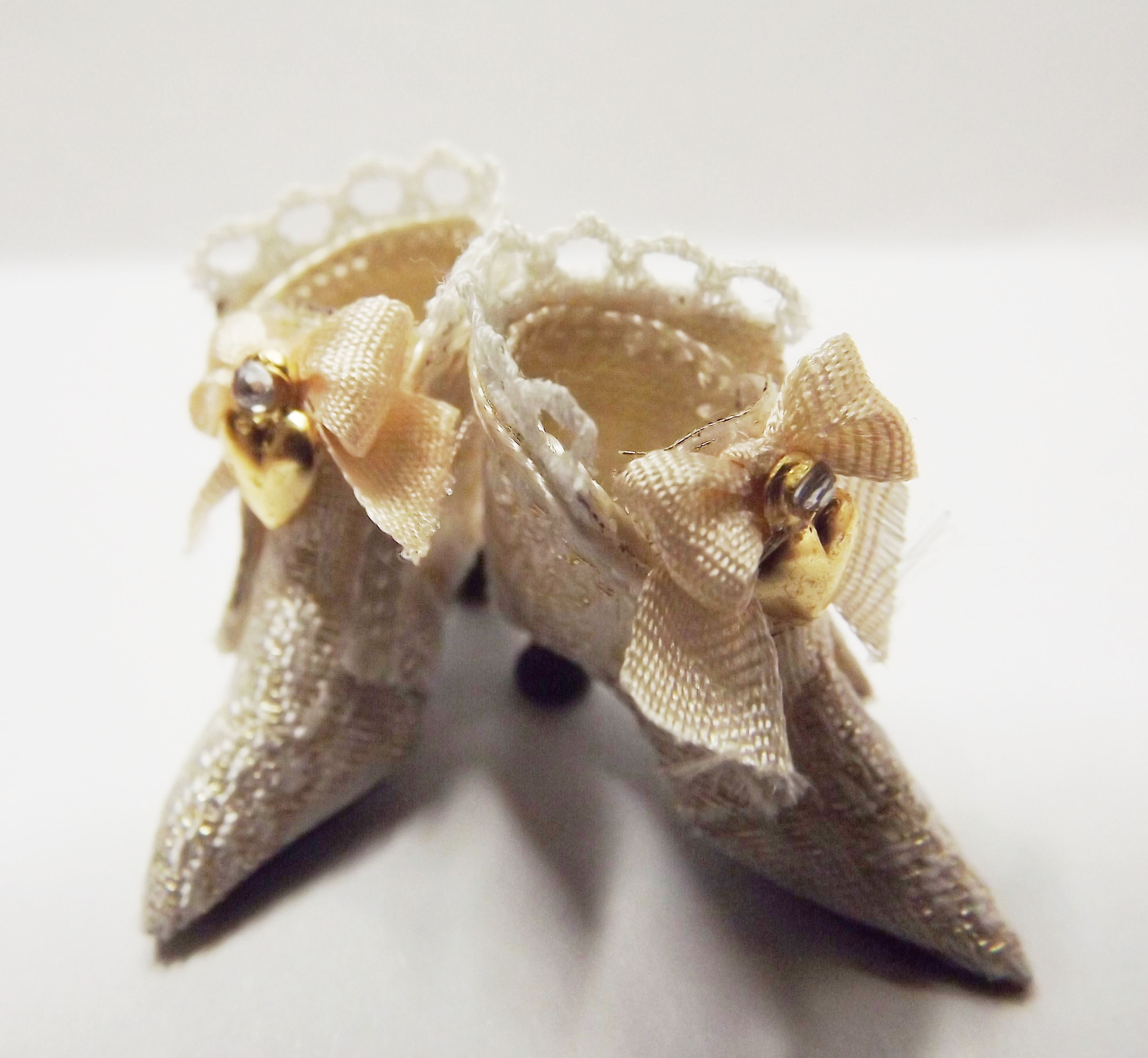 SILK BROCADE VICTORIAN WEDDING BOOTS